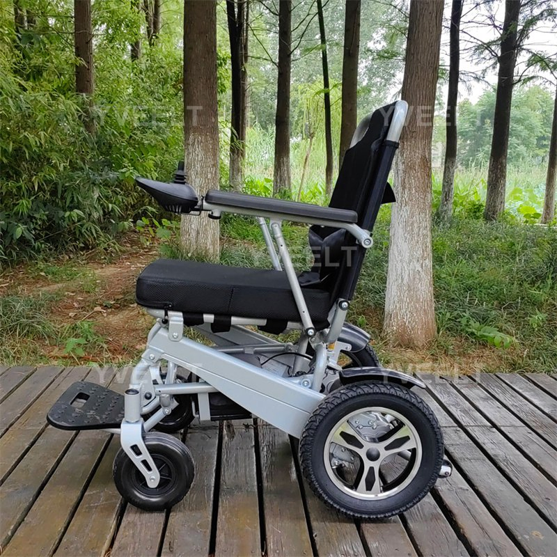Wholesale Price Travel Standing Aluminum Light Weight Portable Mobility Handicapped Electric Wheelchair