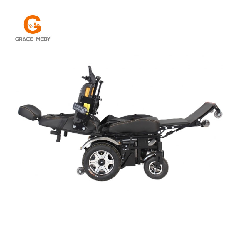 Stand up Wheelchair Strong Motor Power Standing Electric Wheelchairs for Handicapped Disabled