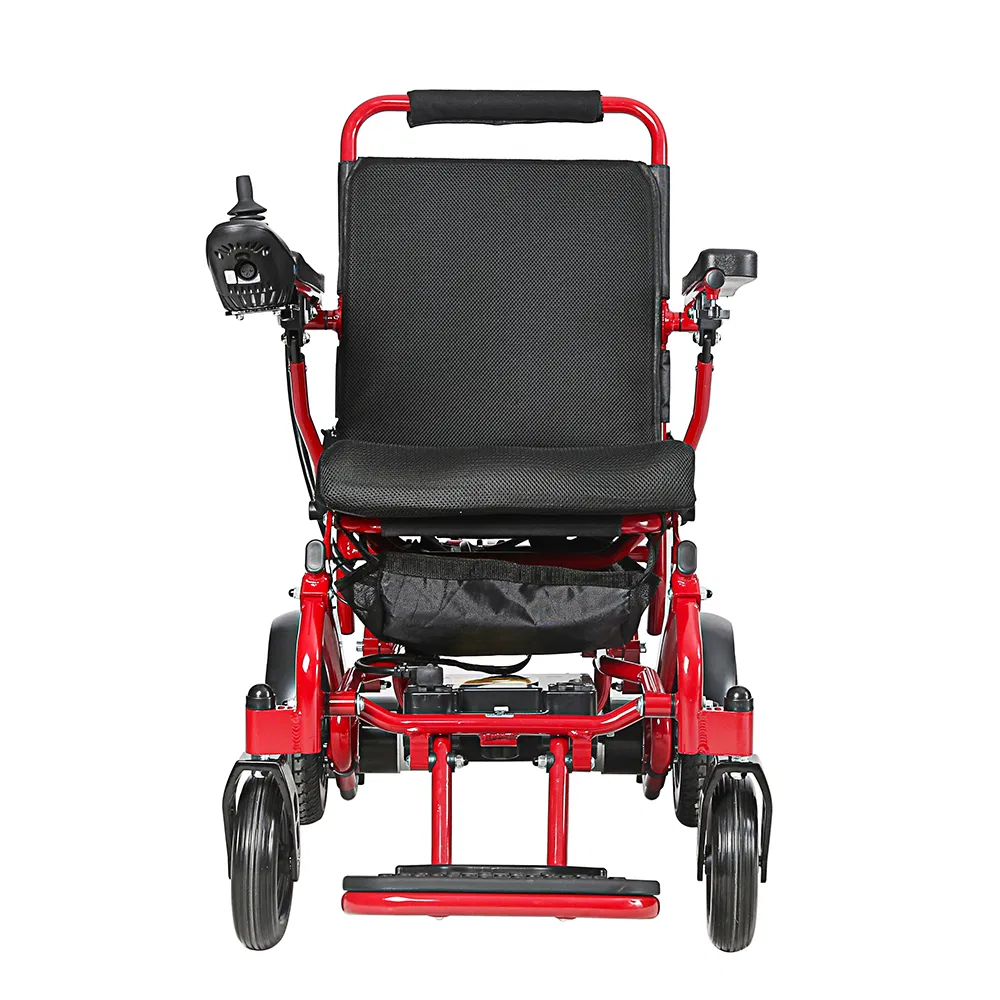 Ksm-602 Best Selling Motorized Electric Mobility Chair with Lithium Battery Mdr Certified Power Electric Wheelchair for Indoor Outdoor Use