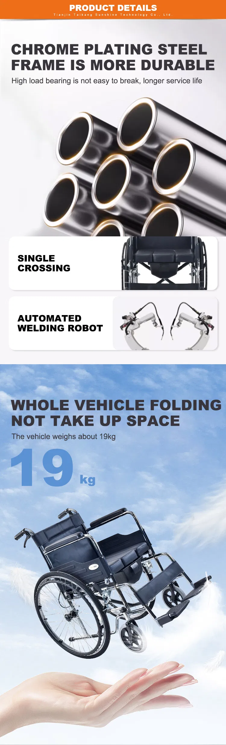 Manual Wheelchair Detail 4