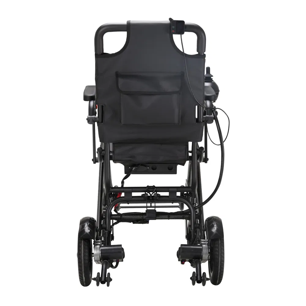 Rehabilitation Therapy Supplies Disabled Lightweight Power Folding Small Electric Wheelchair