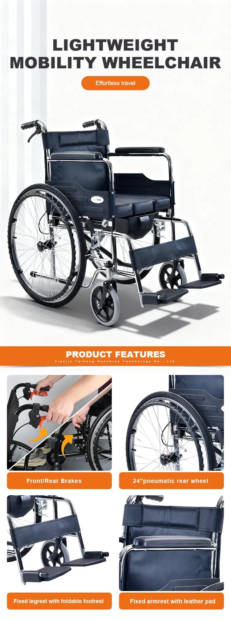 Manual Wheelchair Detail 2