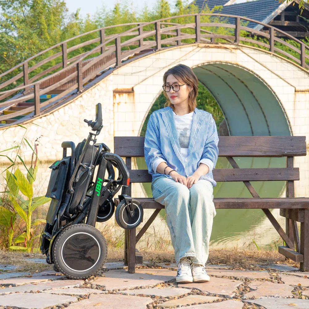 Ultra Light Weight DC07 Electric Power Wheelchair Foldable Lightweight Electric Wheelchair for Portable