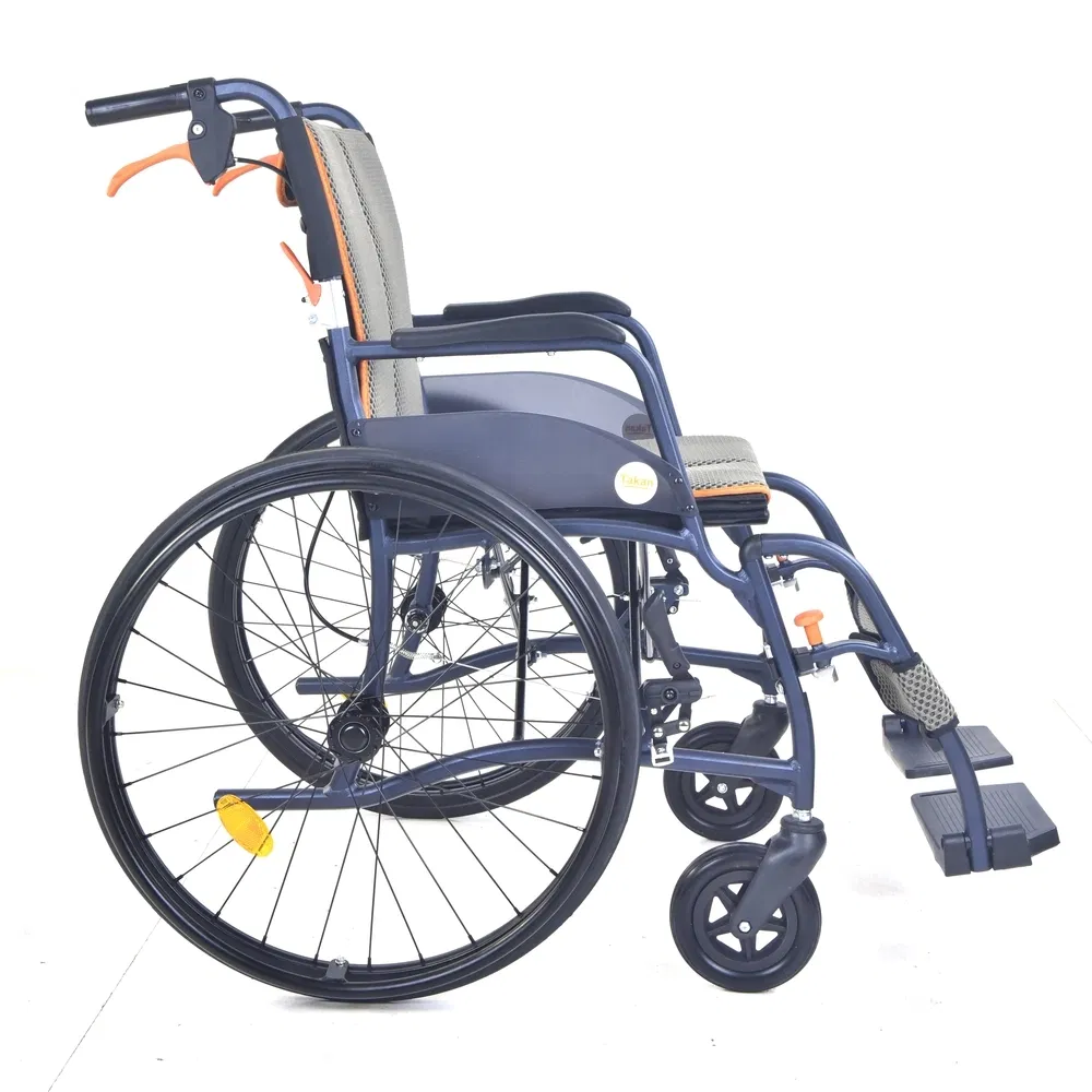 Syiv100-20A3 Cheap Price Advanced Material Foldable Backrest Wheelchair for Effortless Transport