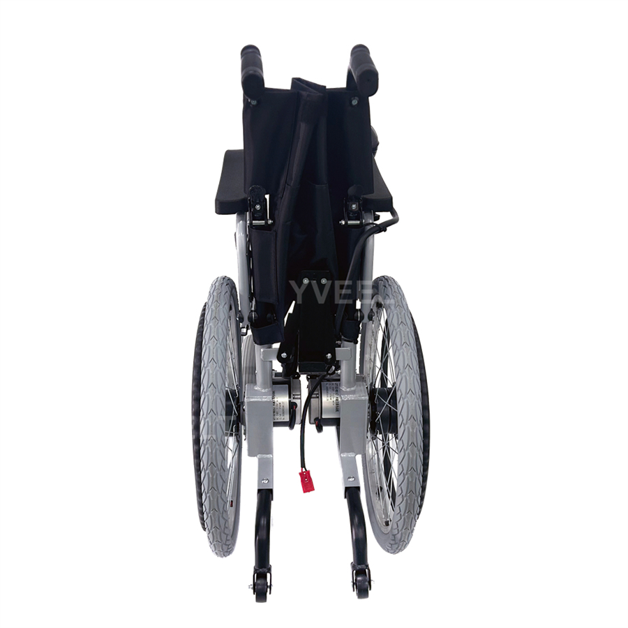 Carbon Steel Power Wheelchair All Terrain Outdoor Remote Control Electric Travel Wheelchair with Joystick