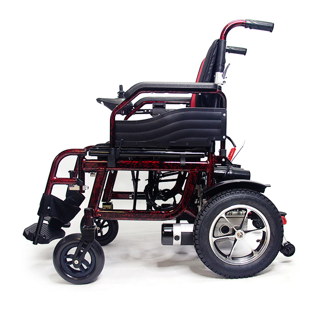 Guangzhou Topmedi Rehabilitation Handicapped Portable Fold Medical Bariatric Power Chair Heavy Duty Electric Wheelchair Fo The Disabled Medical Silla De Ruedas