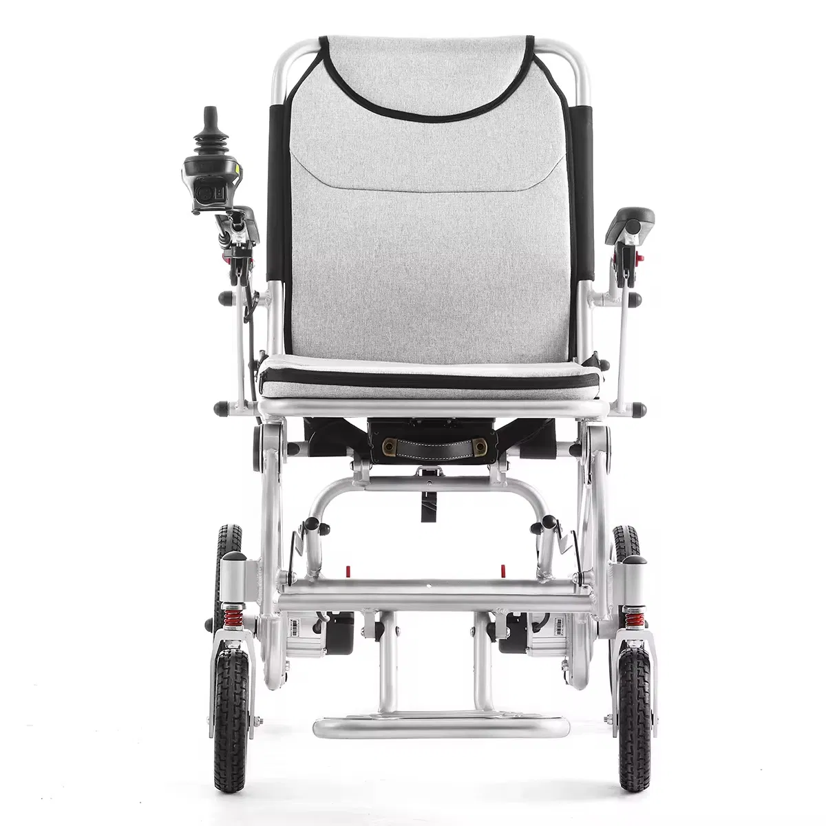 Electric Wheelchair Foldable Lightweight Aluminum Alloy Airplane Approved Disabled Carriage