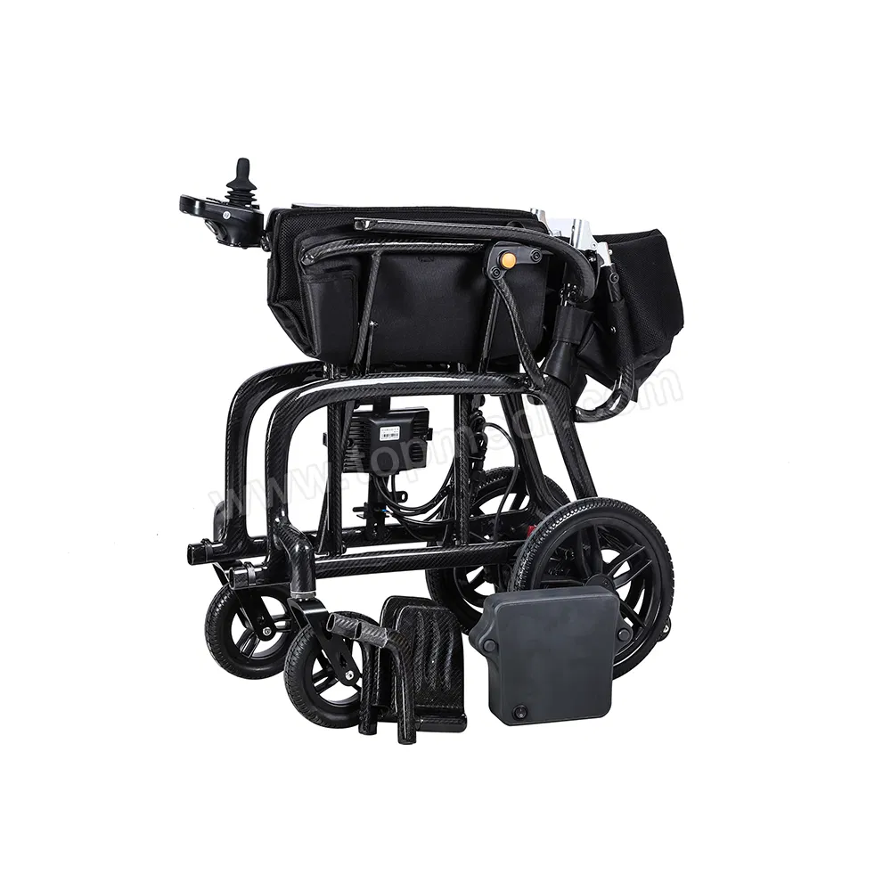 Luxury Carbon Fiber Power Wheelchair – Indoor/Outdoor, Lightweight &amp; Space-Saving