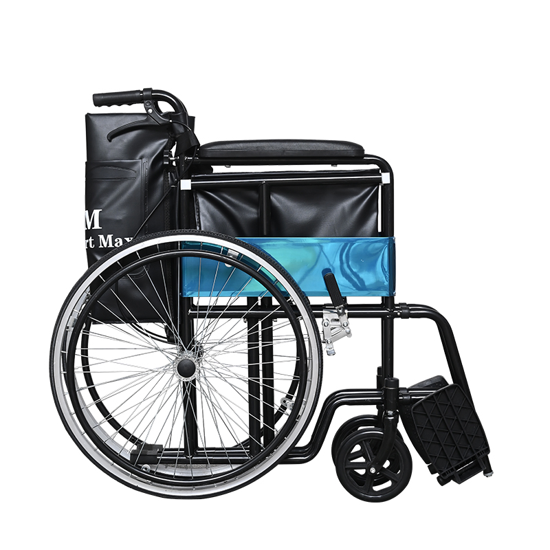 Rehabilitation Medical Hospital Transport Manual Wheelchair CE Certified Manufacturer