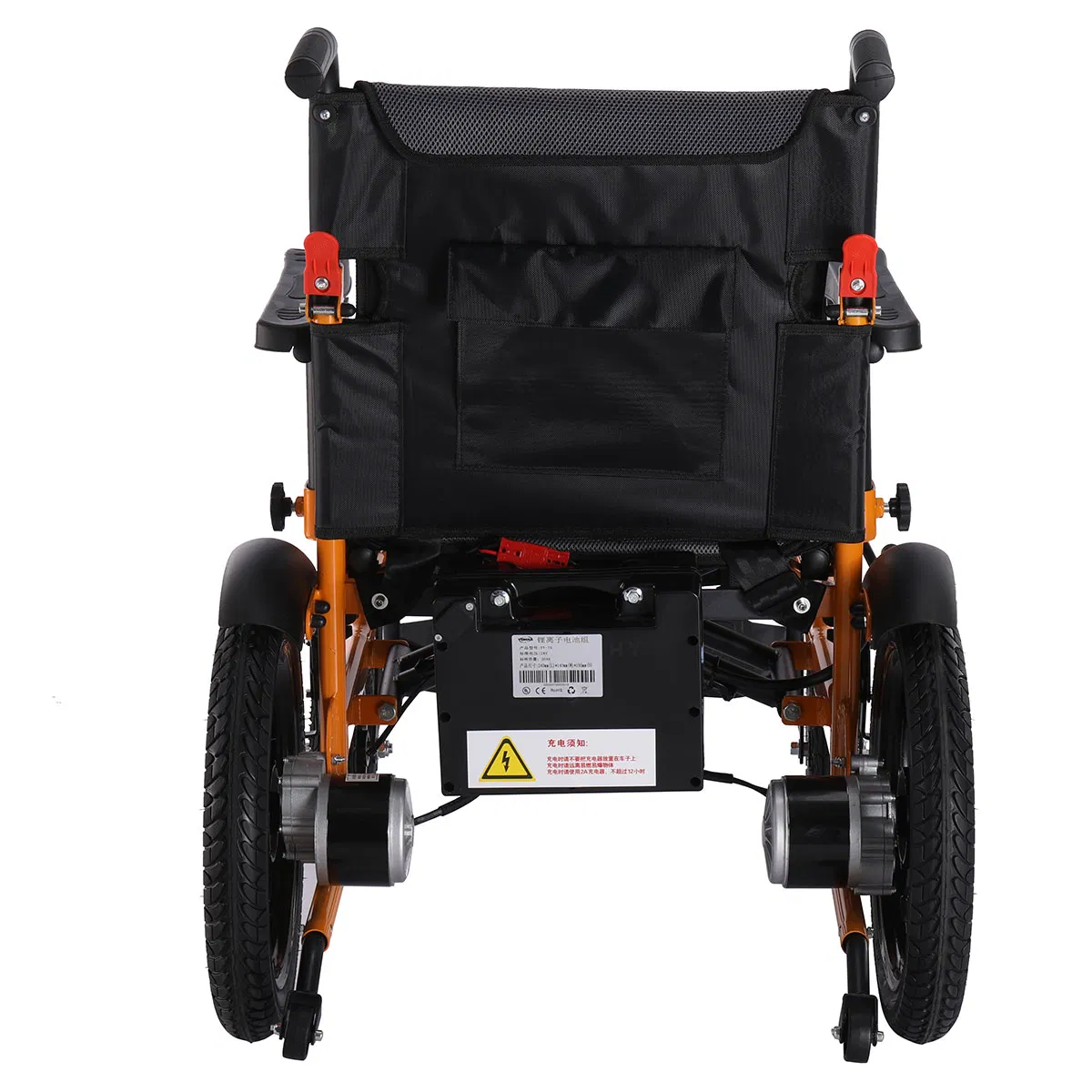ODM Customized ISO Approved for Disabled All Terrain Manual Foldable Lightweight Electric Wheelchair