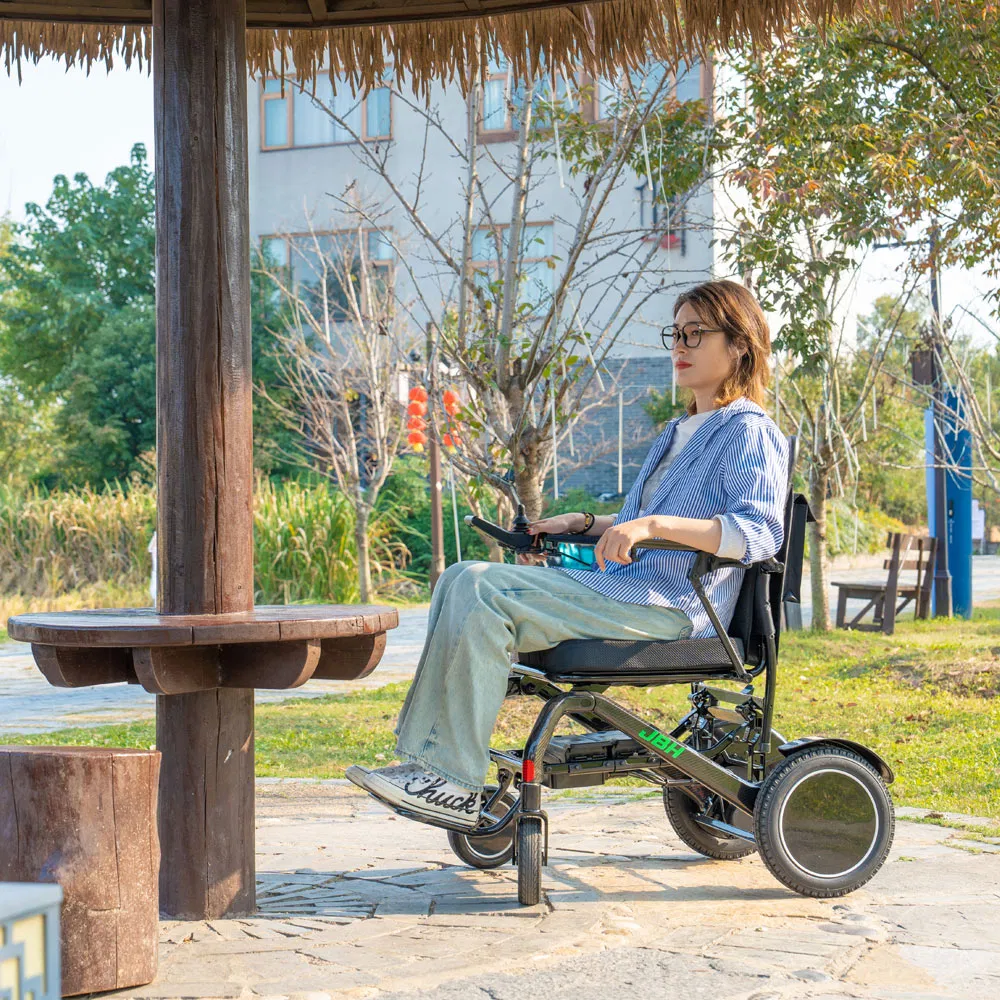 Ultra Light Weight DC07 Electric Power Wheelchair Foldable Lightweight Electric Wheelchair for Portable