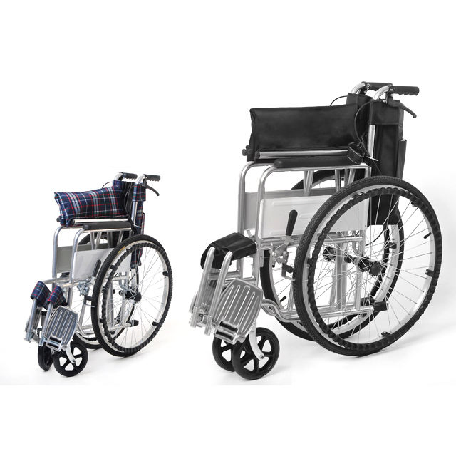 Wholesales Outdoor Aluminium Sports Light Manual Wheelchair for Leisure Hospital Furniture