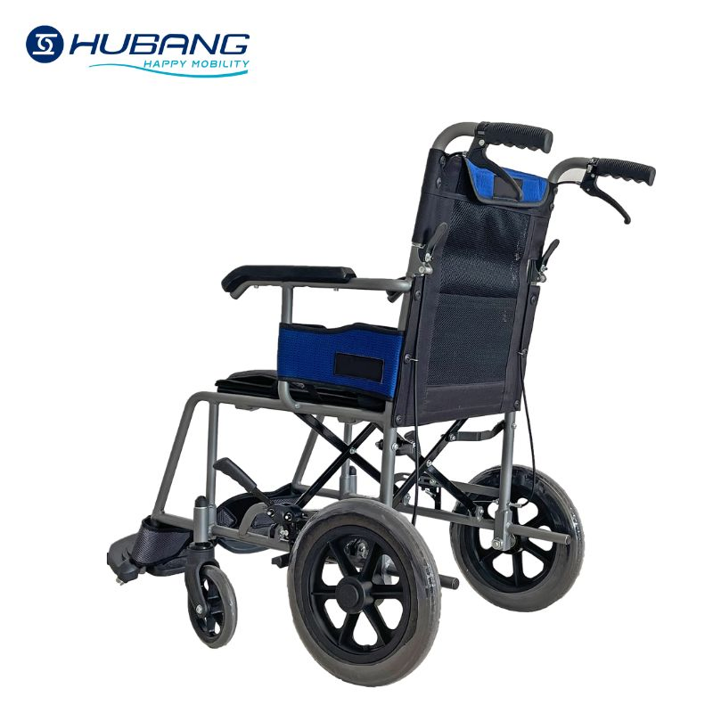 Comfortable Seating Experience Foldable Manual Wheelchair with Ergonomic Design