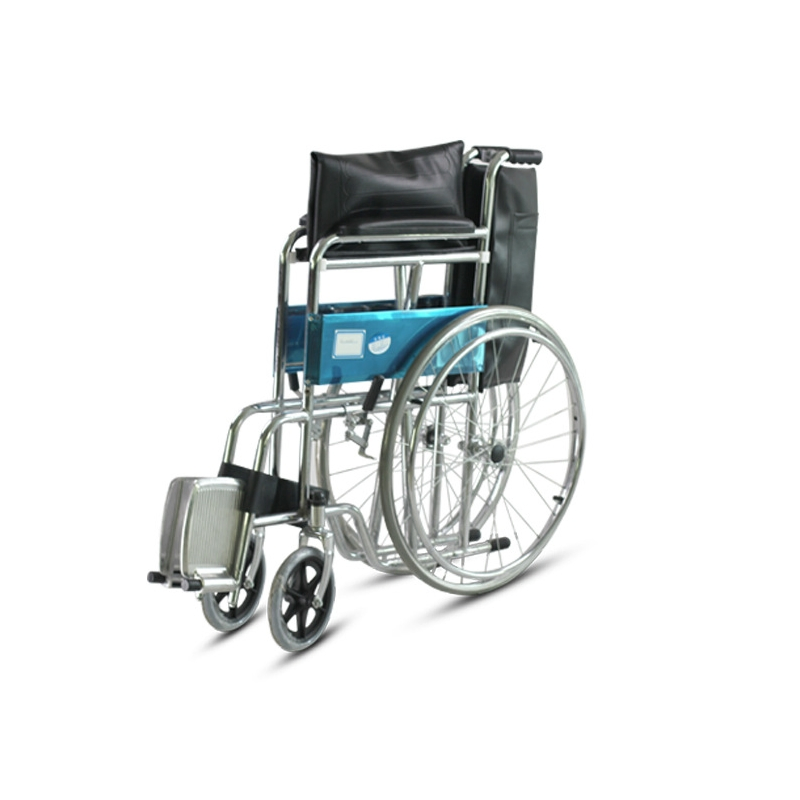 CE-Certified Medical Lightweight Folding Manual Wheelchair Suitable for The Elderly/ Disabled