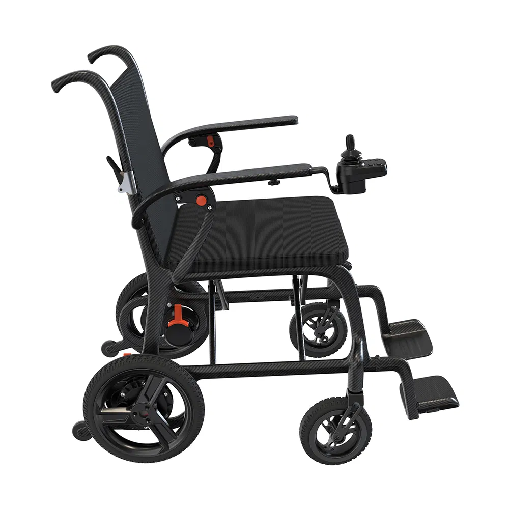 Hot Sale Carbon Fiber Electric Power Wheelchair Automatic Wheelchair for Airports