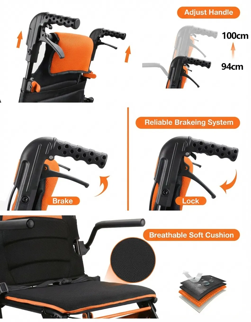 Transport Chair Detail 2