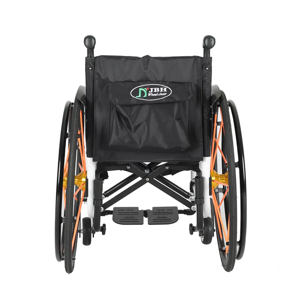 Lightweight Foldable Handicapped Sport Wheelchair with Ce FDA