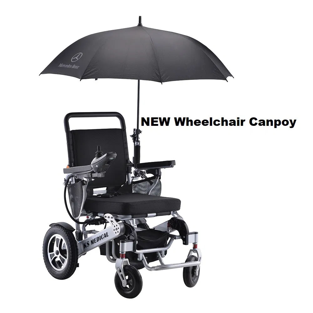 Ksm-606 Height Adjustale All Terrain Foldable Aluminum Electric Power Wheelchair with Cheapest Price Mdr 510K Wheel Chair