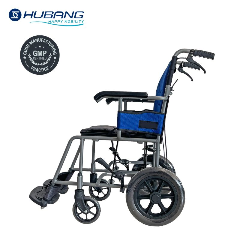 Comfortable Seating Experience Foldable Manual Wheelchair with Ergonomic Design