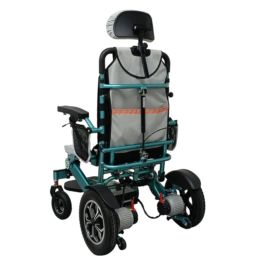 302easy-to-Transport Modern Reclining Electric Wheelchair with Seat Belt