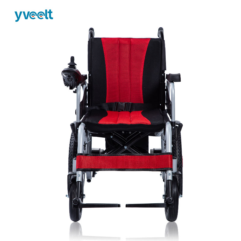 Yveelt Cheap Price Remote Control Foldable Power Wheel Chair Portable Folding Electric Wheelchair Silla De Rueda for Handicapped