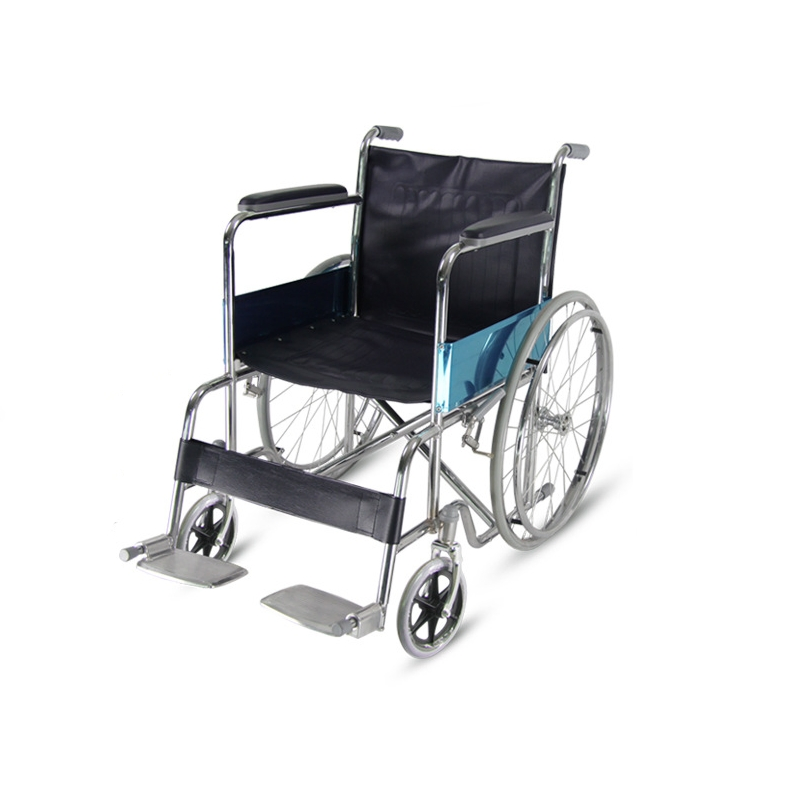 CE-Certified Medical Lightweight Folding Manual Wheelchair Suitable for The Elderly/ Disabled
