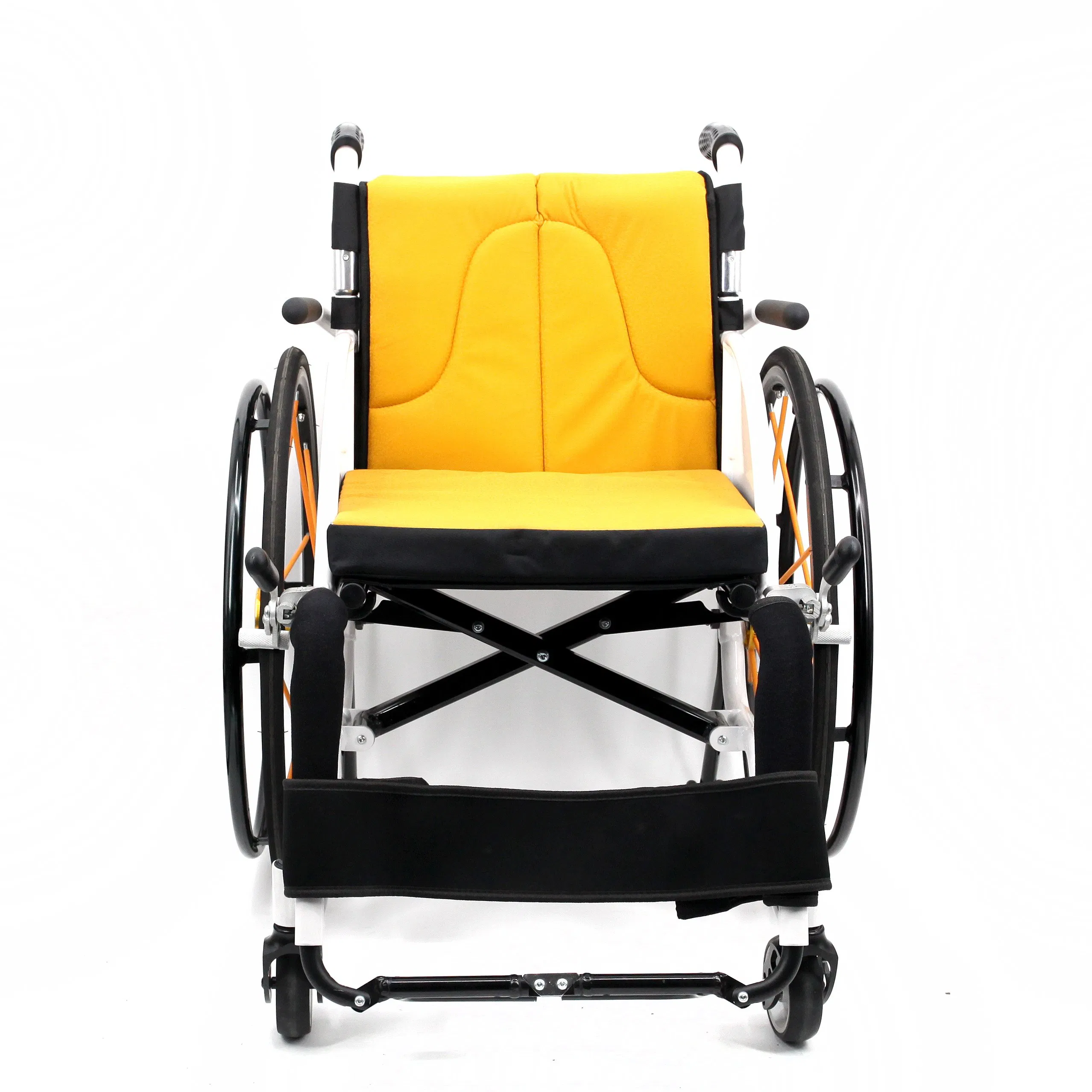 Ultralight Aluminum Recreational Leisure and Sports Wheelchair for Adult with Quick Release Rear Wheel