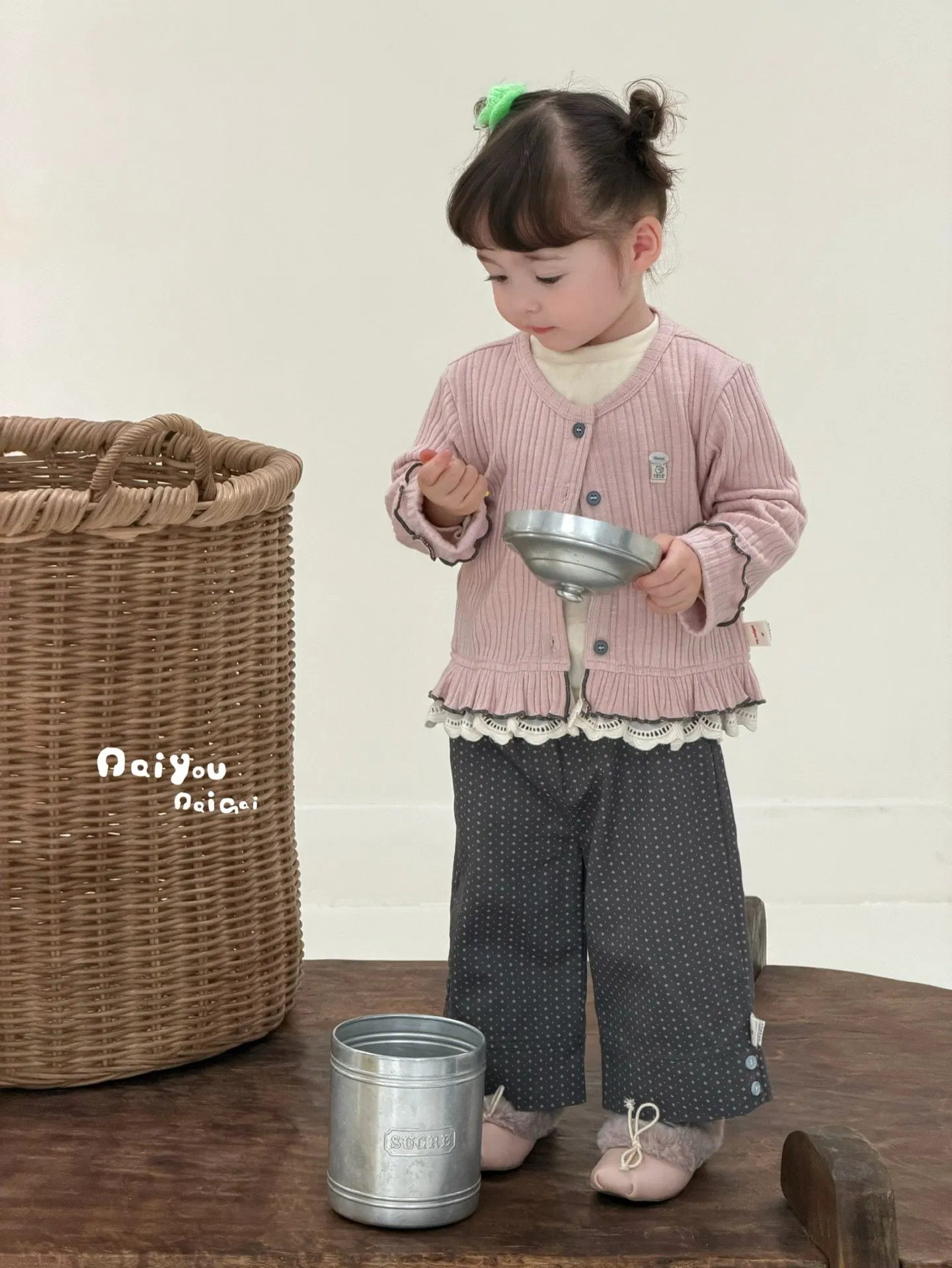Ropa para niñas con pantalones para el vestuario infantil