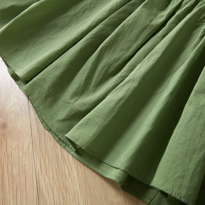 Conjunto de Tops Sin Mangas con Volantes y Pantalones Cortos Elásticos para Niños Ropa de Verano Esg14116