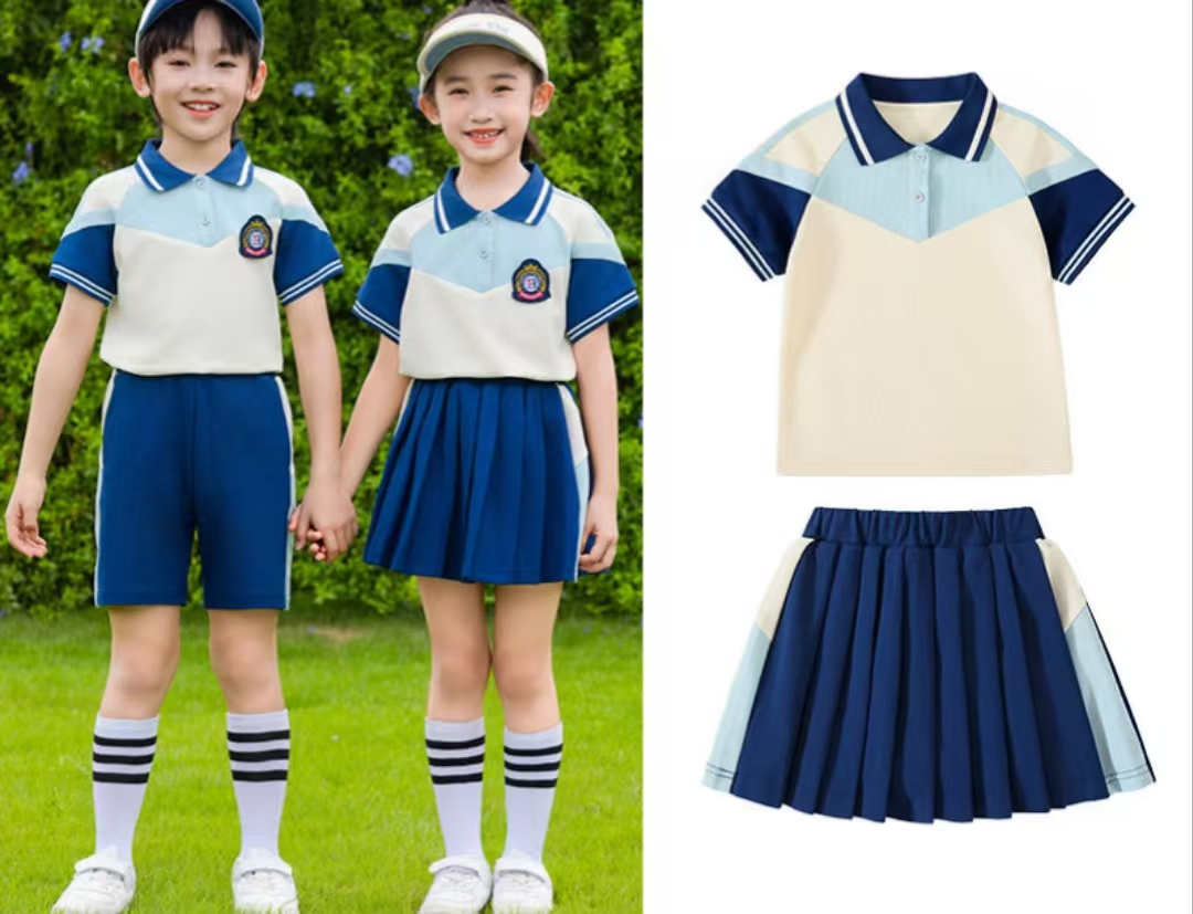 Suministro de fábrica OEM Ropa para niños Uniforme escolar Chándal deportivo