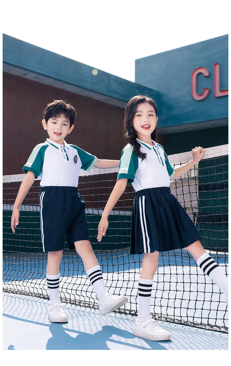 Camisetas escolares transpirables