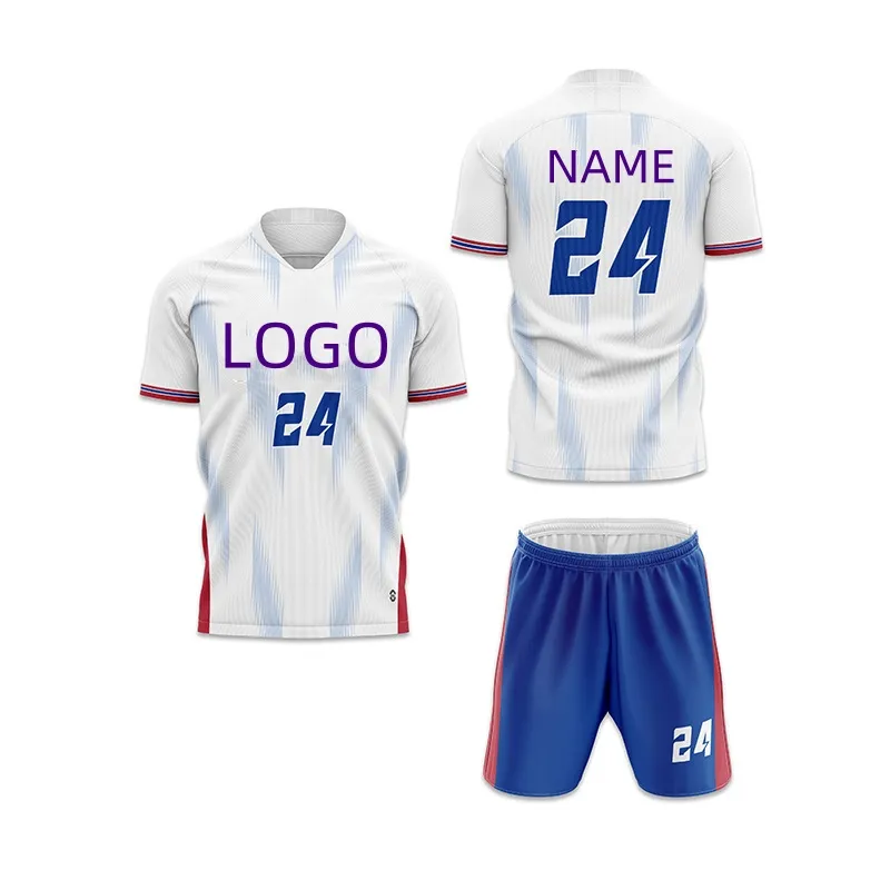 Kit deportivo de fútbol personalizado uniforme de equipo para partidos de fútbol