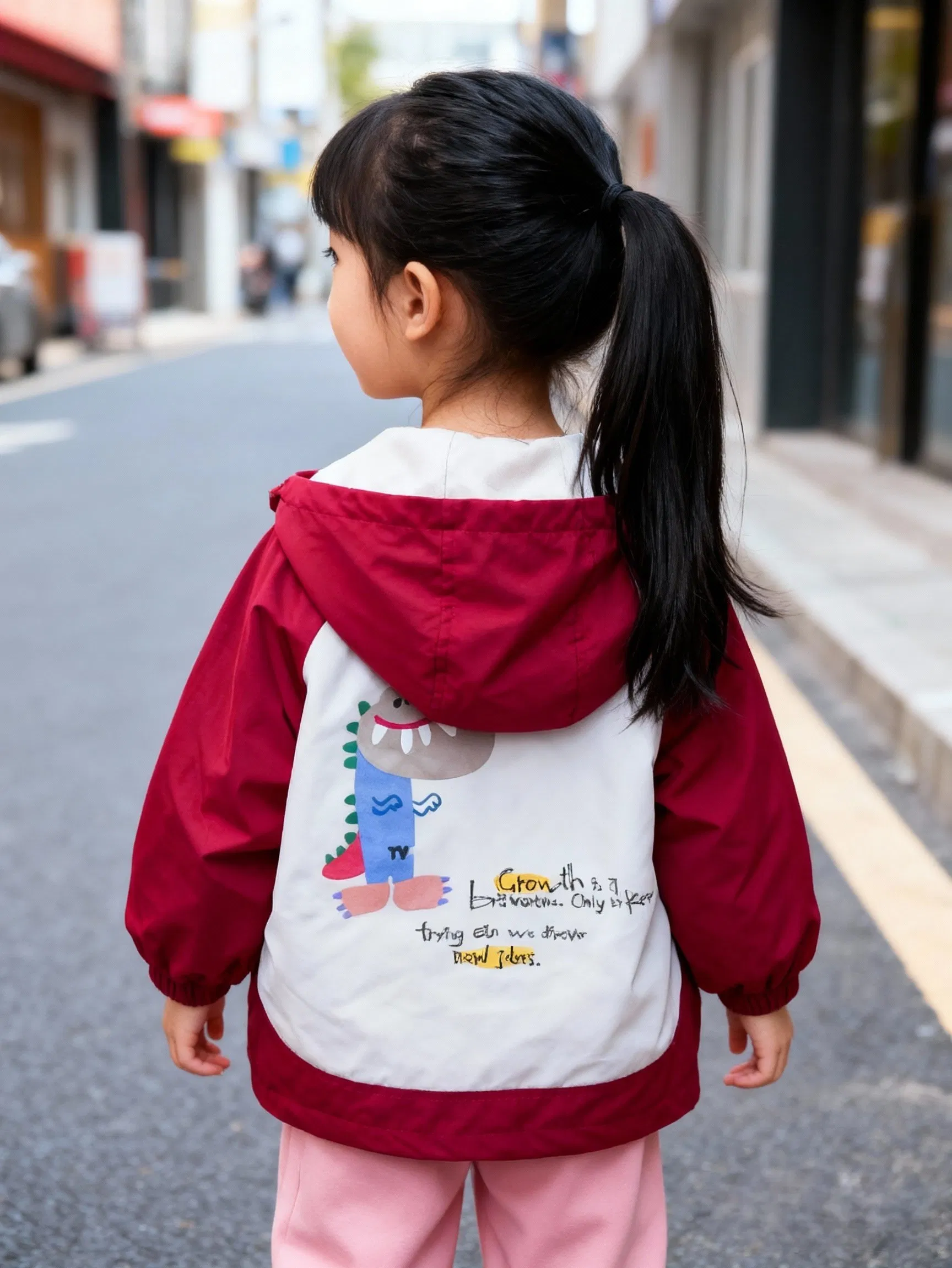Ropa de abrigo de otoño e invierno para niños con chaqueta con capucha