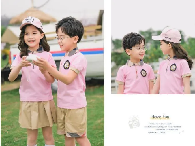 Diseño de uniformes escolares de verano
