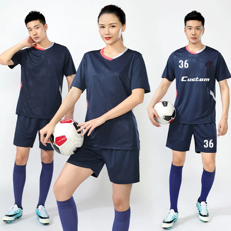 Ropa deportiva personalizada para fútbol, secado rápido, entrenamiento de partidos para niños y adultos