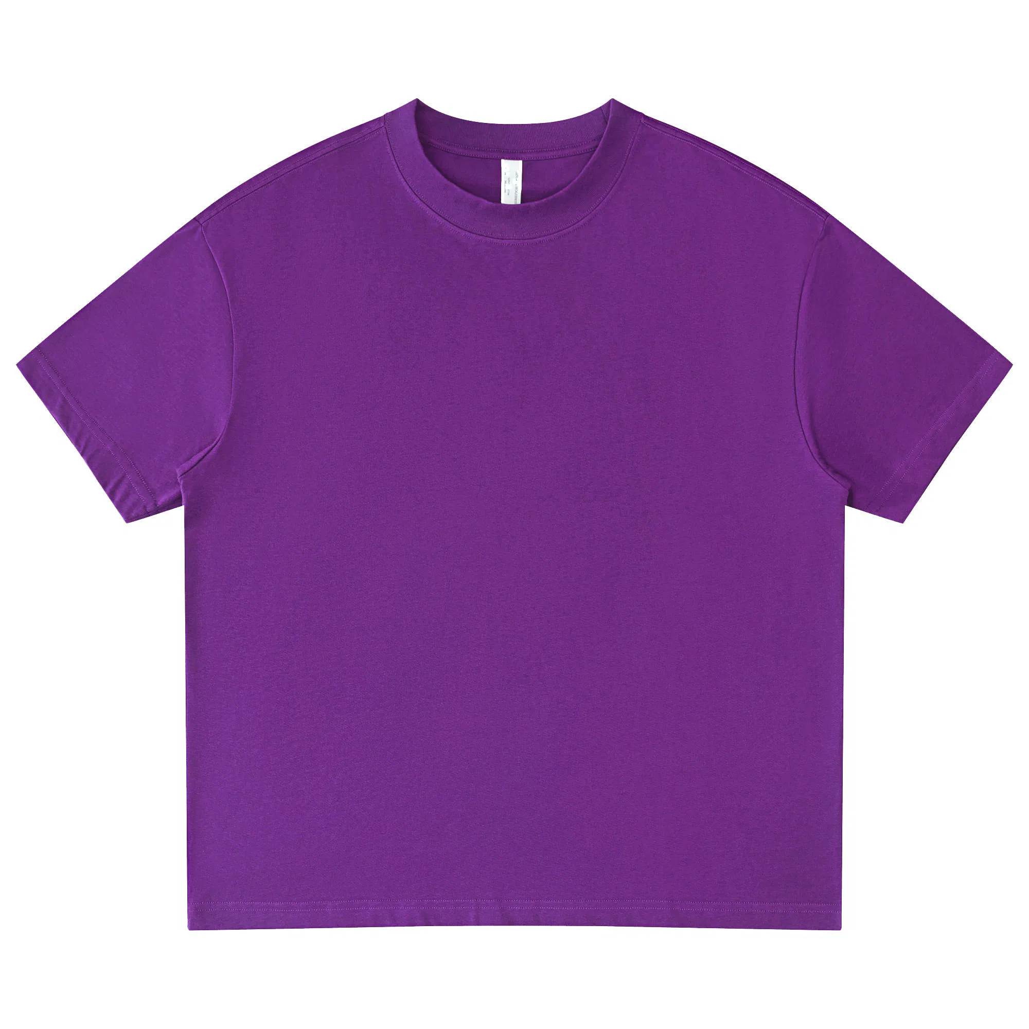 Ropa infantil de gran tamaño en color sólido impreso, 100% algodón orgánico