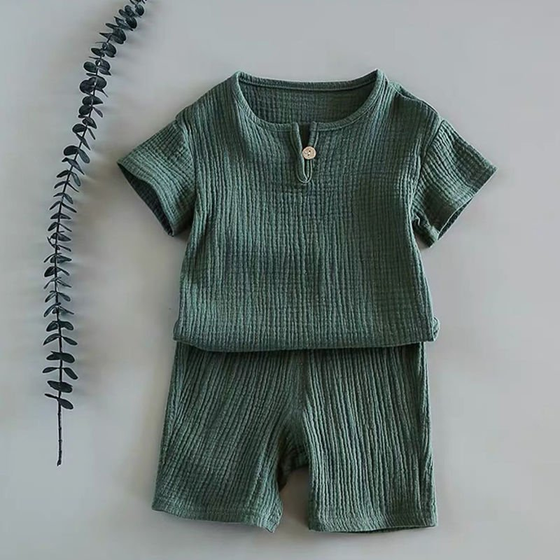 Conjuntos de ropa de verano para niños, chándales para bebés, ropa para niñas y niños