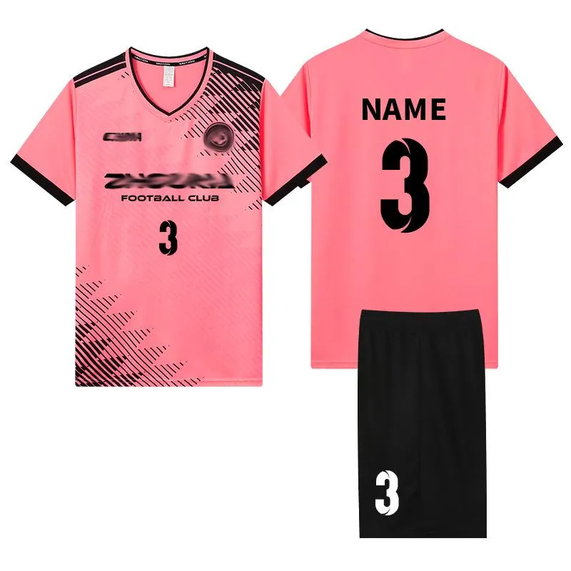 Conjunto de fútbol al por mayor para hombres, uniforme de entrenamiento para equipos, personalizado para adultos y niños, camiseta deportiva de secado rápido