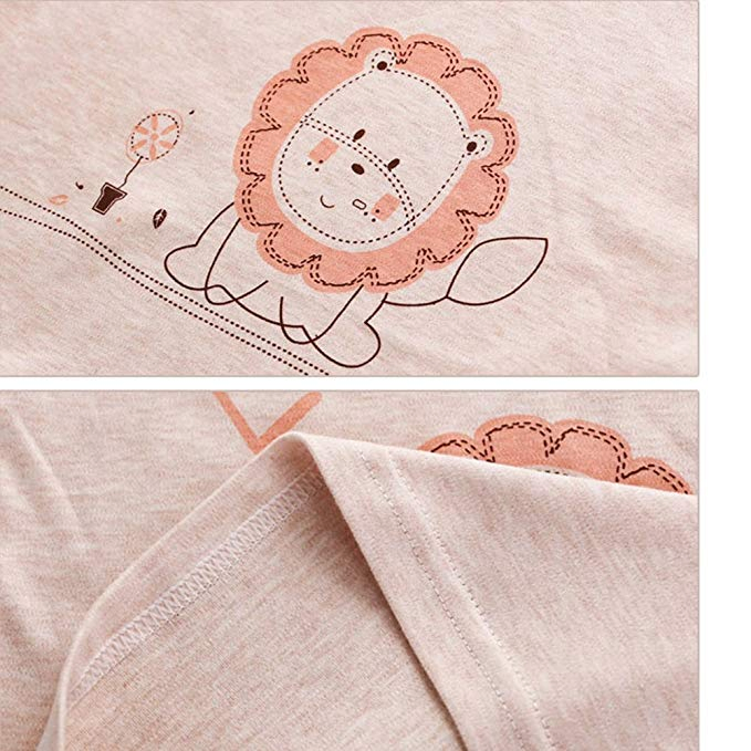 100% Ropa de bebé de algodón orgánico, pijamas para niños