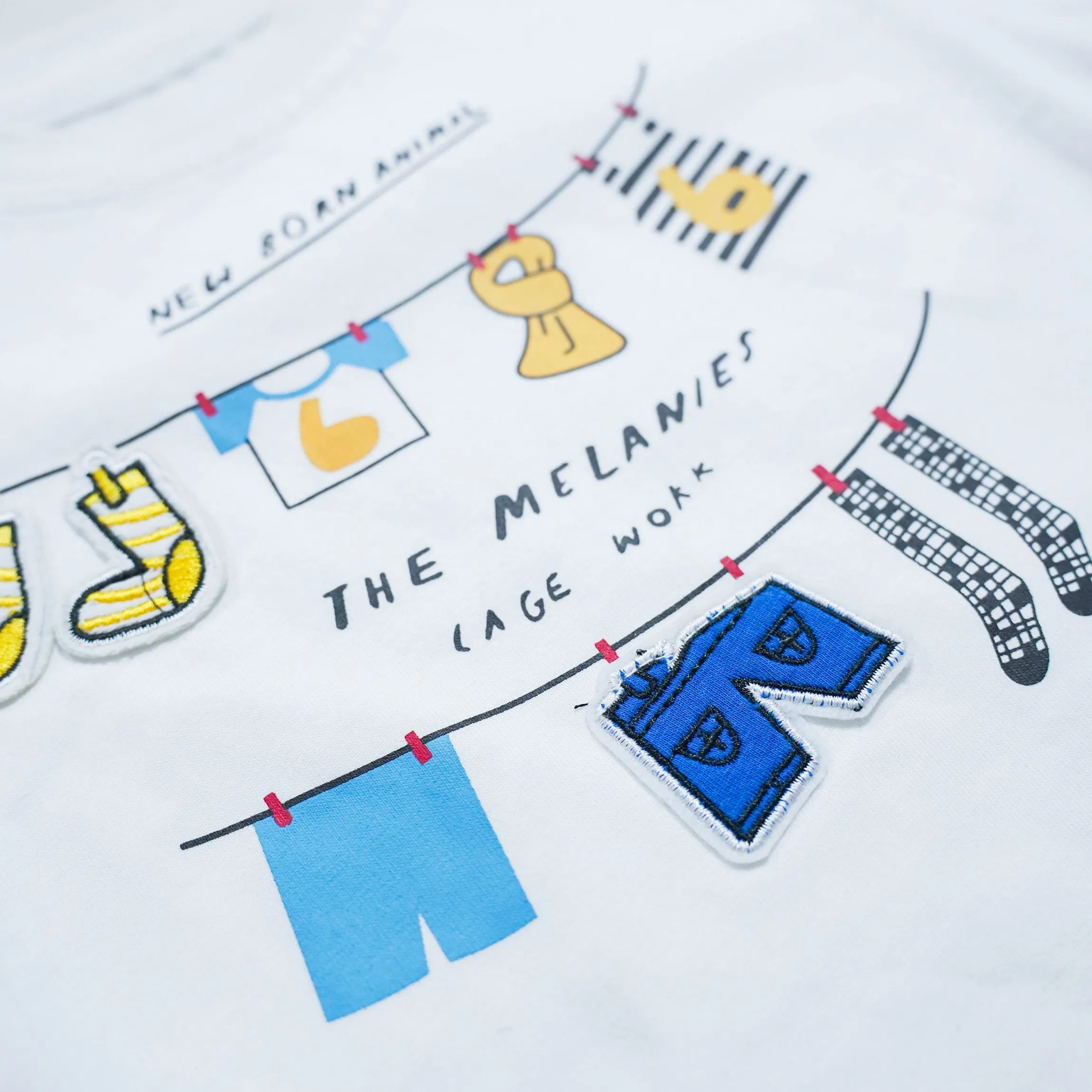 Ropa de verano de lujo para niños, camiseta con personalización