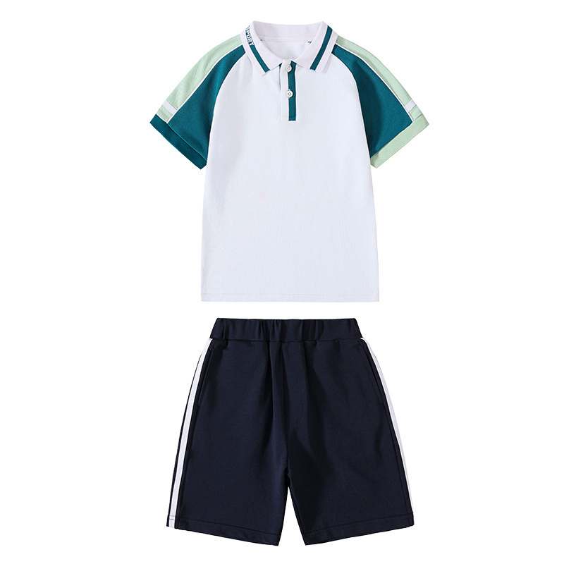 Ropa escolar personalizada para verano, camiseta de escuela, chándales escolares en venta, ropa infantil, chándal uniforme, camiseta de manga corta, uniforme escolar para niños
