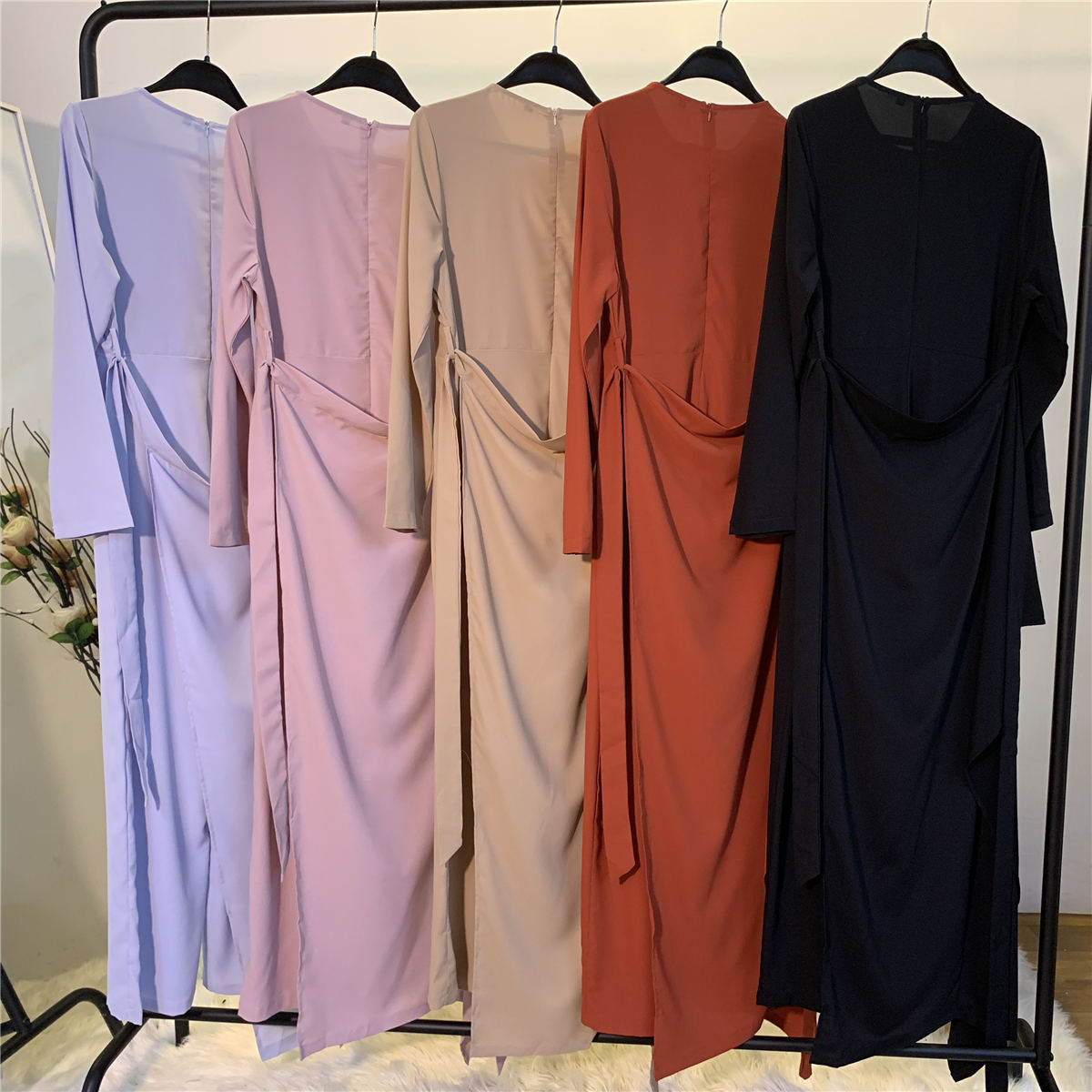 Precio de fábrica de abaya para mujeres en Dubái para Eid, baju kurung, jubah, vestido largo musulmán maxi, ropa islámica para mujeres, ropa para niñas, fiesta