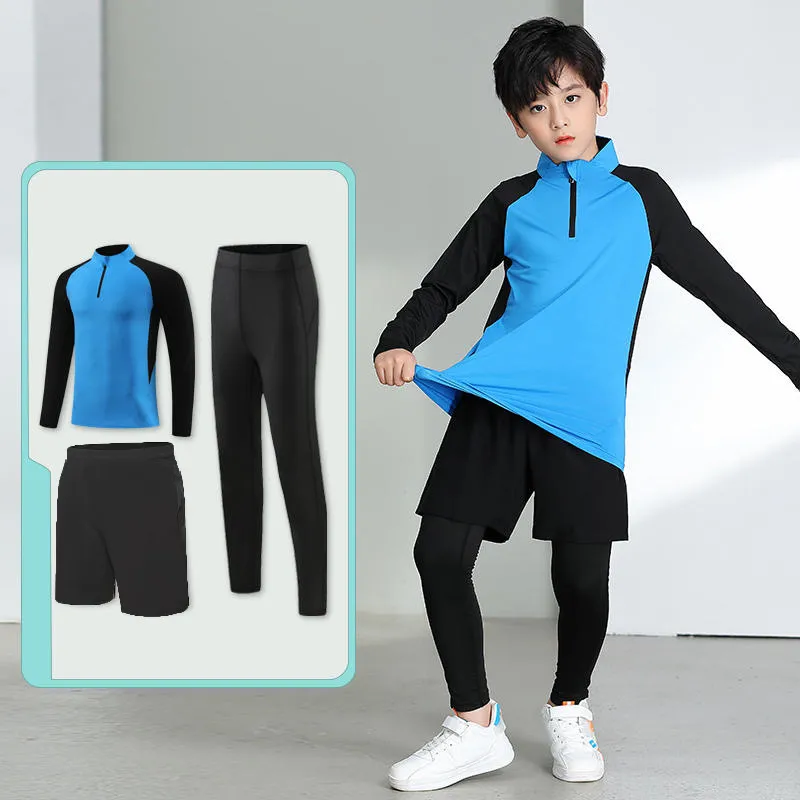 Emblema para chándal de forro polar para mujeres, yoga, chándales de poliéster para hombres, conjunto para niños, tela de compresión completa, ropa deportiva de gimnasio