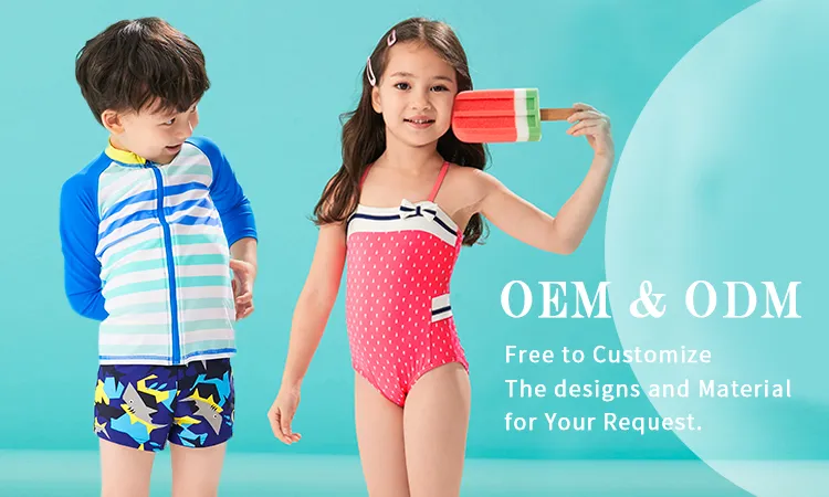Niños una pieza UPF50+ Bañador Cartoon Dinosaur Boys ropa de natación