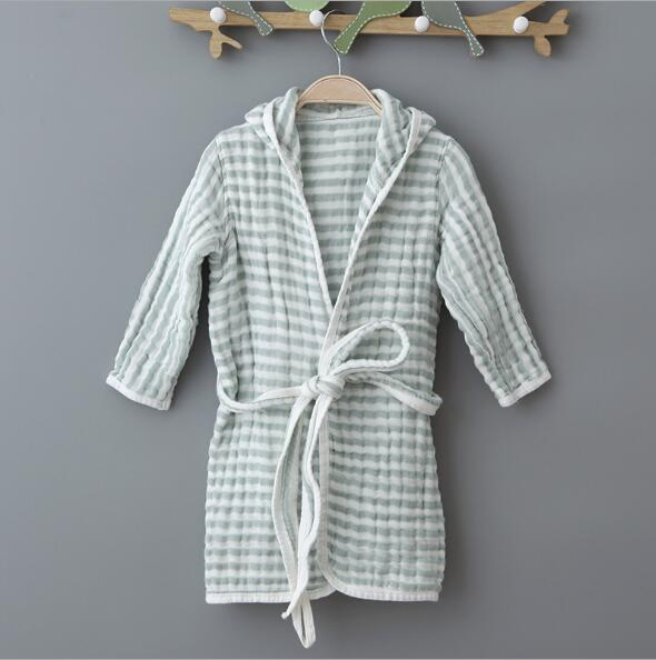 6 Pijamas de algodón muselina para niños ropa de noche