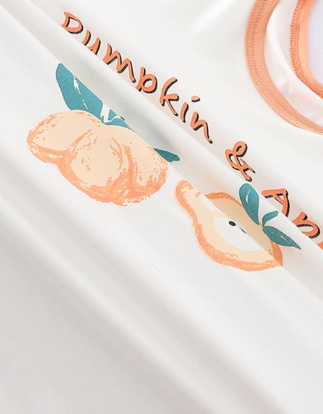 Pijamas de gasa de algodón puro para niños y niñas, traje de manga larga delgada, ropa de casa