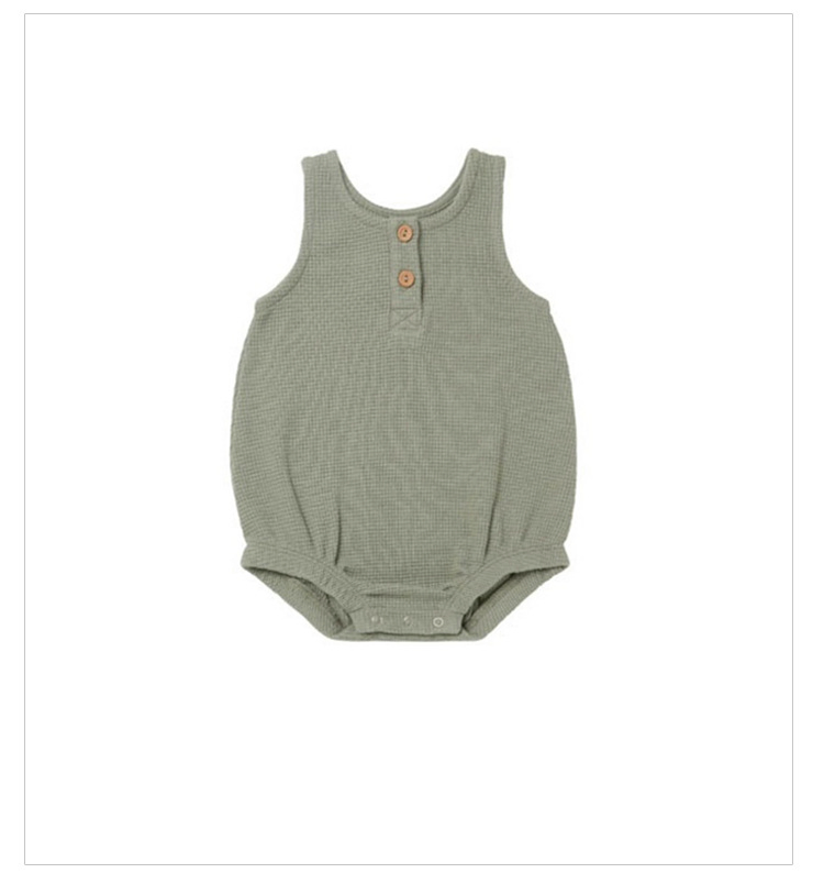 Ropa personalizada para bebés y niños, diseño de etiqueta privada, mono para recién nacidos y niños pequeños de verano