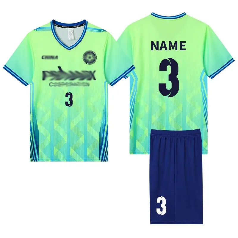 Conjunto de fútbol al por mayor para hombres, uniforme de entrenamiento para equipos, personalizado para adultos y niños, camiseta deportiva de secado rápido