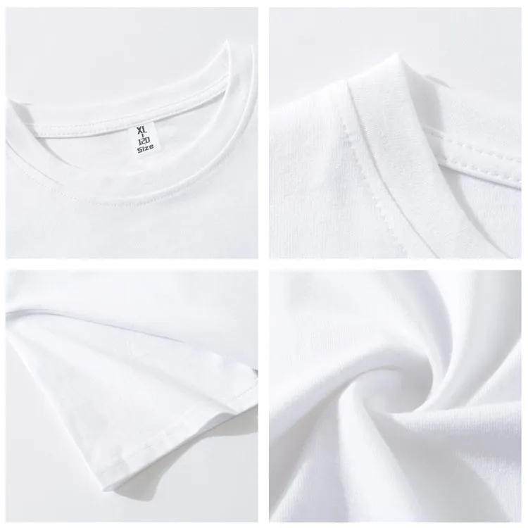 Fotos detalladas de camisetas para niños
