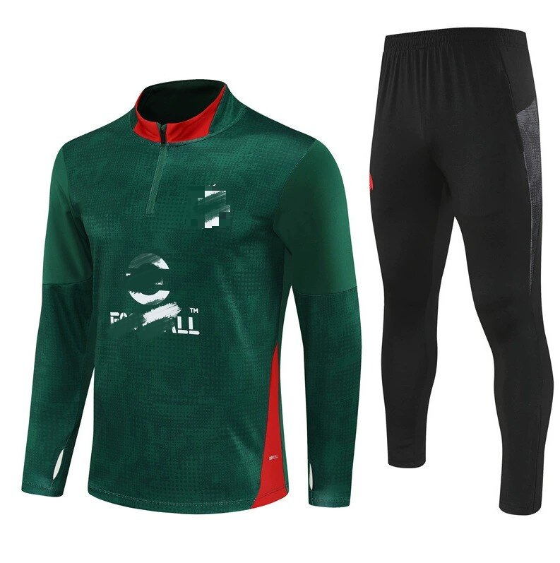 2526 Chándal de fútbol para niños, uniforme de entrenamiento de fútbol del club, ropa deportiva de fútbol, chándal para niño